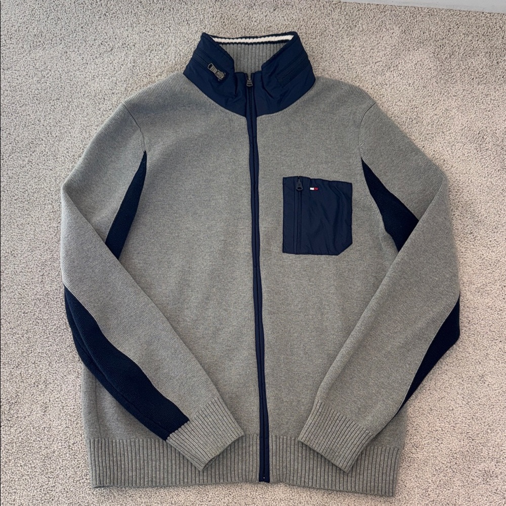 Tommy Hilfiger Sweater Jacket - Men’s small - Picture 1 of 7